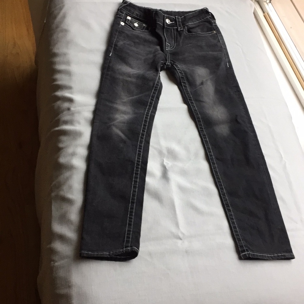True Religion black girls jeans